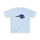 Forest Kingfisher (head) | Kids Heavy Cotton™ Tee Printify