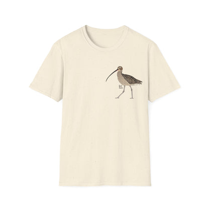 Eastern Curlew- Small design - Unisex Softstyle T-Shirt