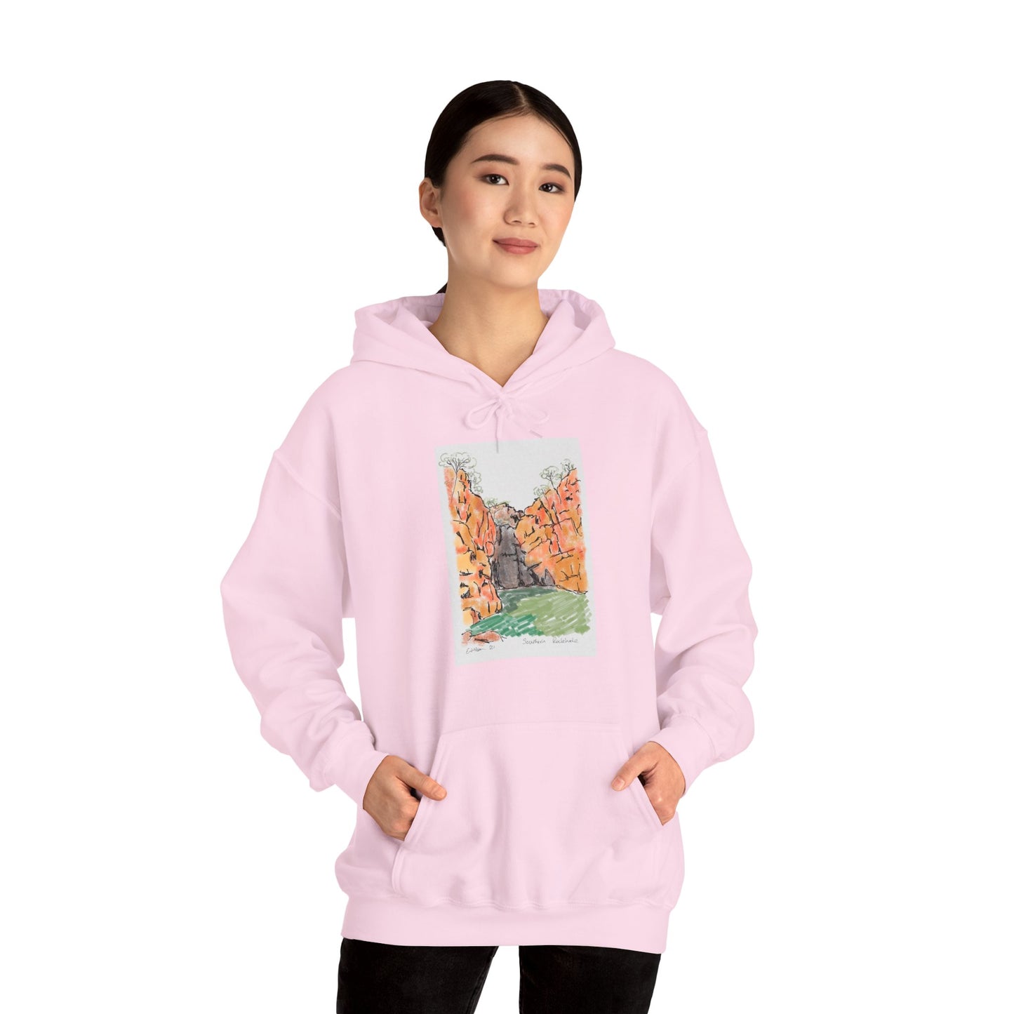 Southern Rockhole, Nitmiluk | Unisex Heavy Blend™ Hooded Sweatshirt