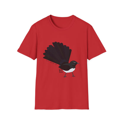 Willy Wagtail - Unisex Softstyle T-Shirt