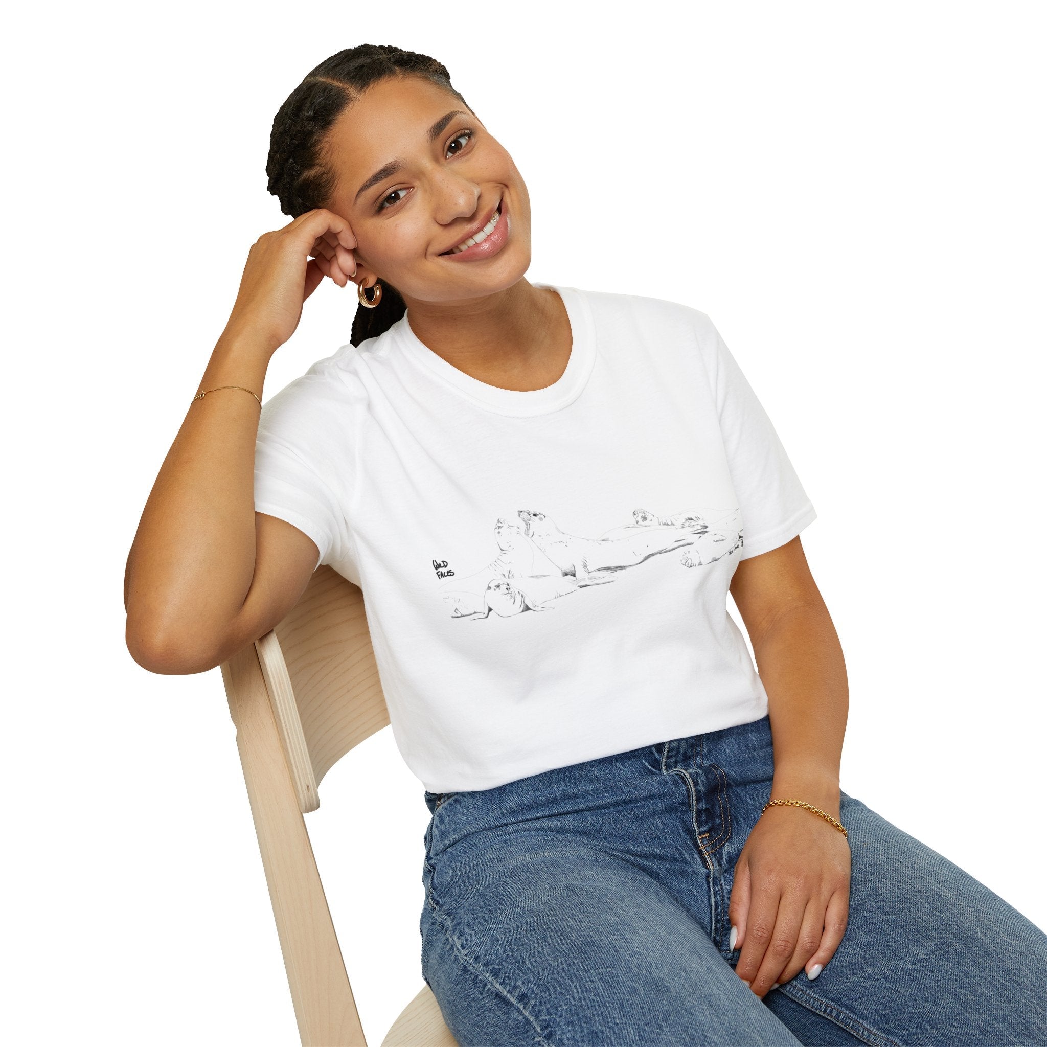 Sealion - Unisex Softstyle T-Shirt Printify