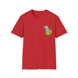 Wompoo Fruit Dove - Small design - Unisex Softstyle T-Shirt