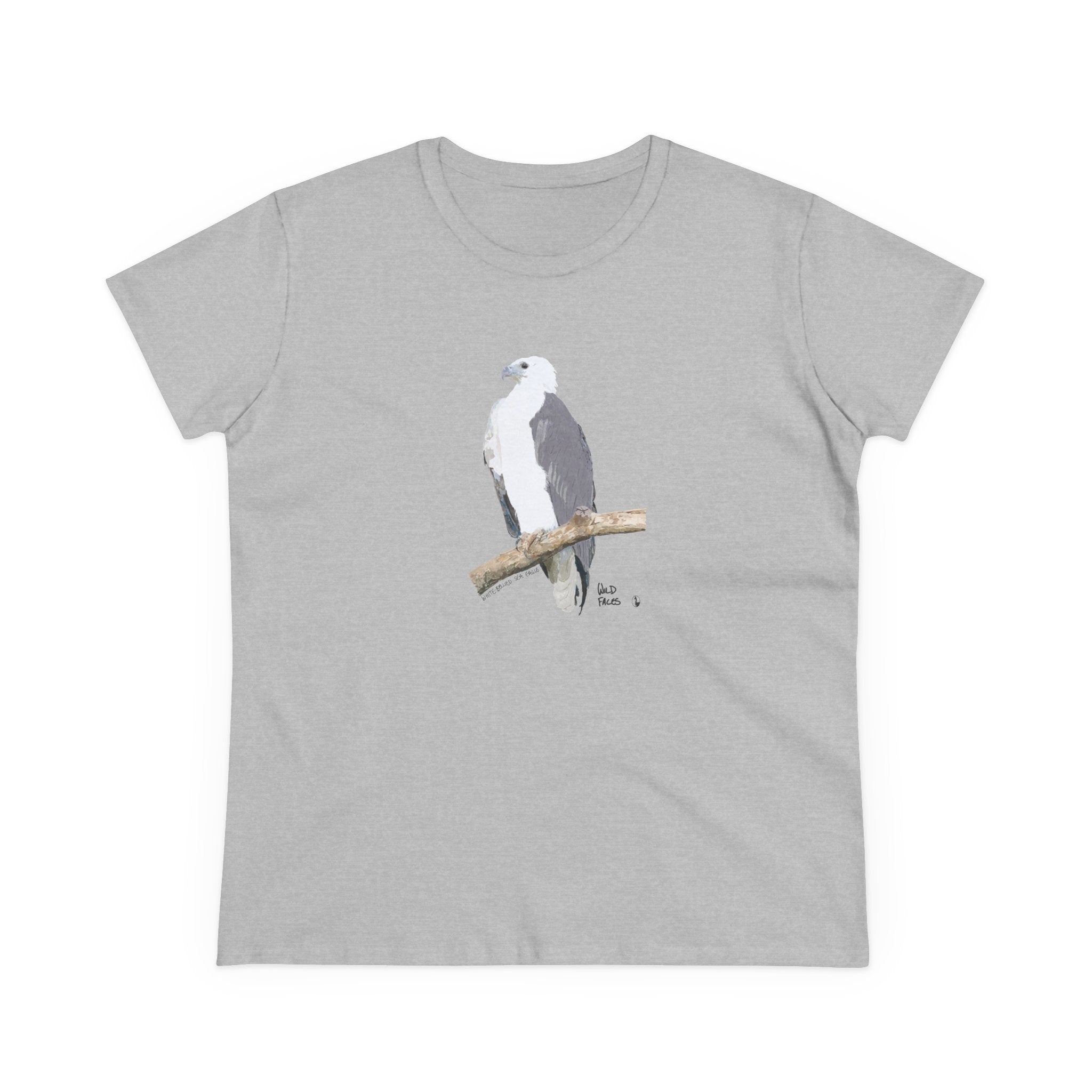 White-bellied Sea Eagle - Women's Midweight Cotton Tee