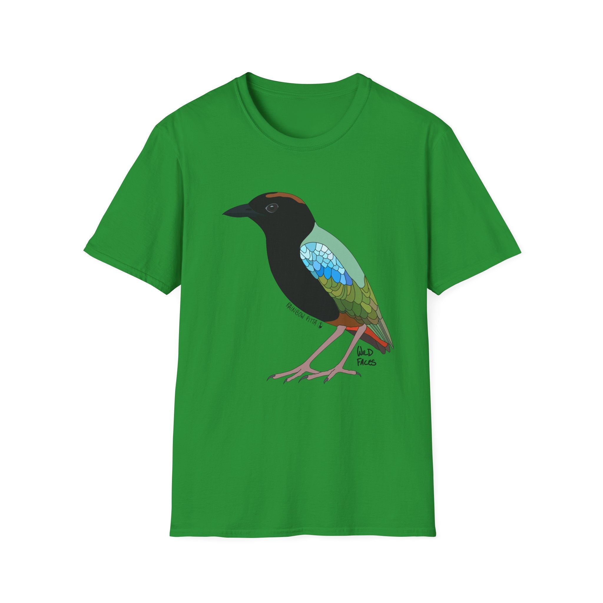 Rainbow Pitta - Unisex Softstyle T-Shirt