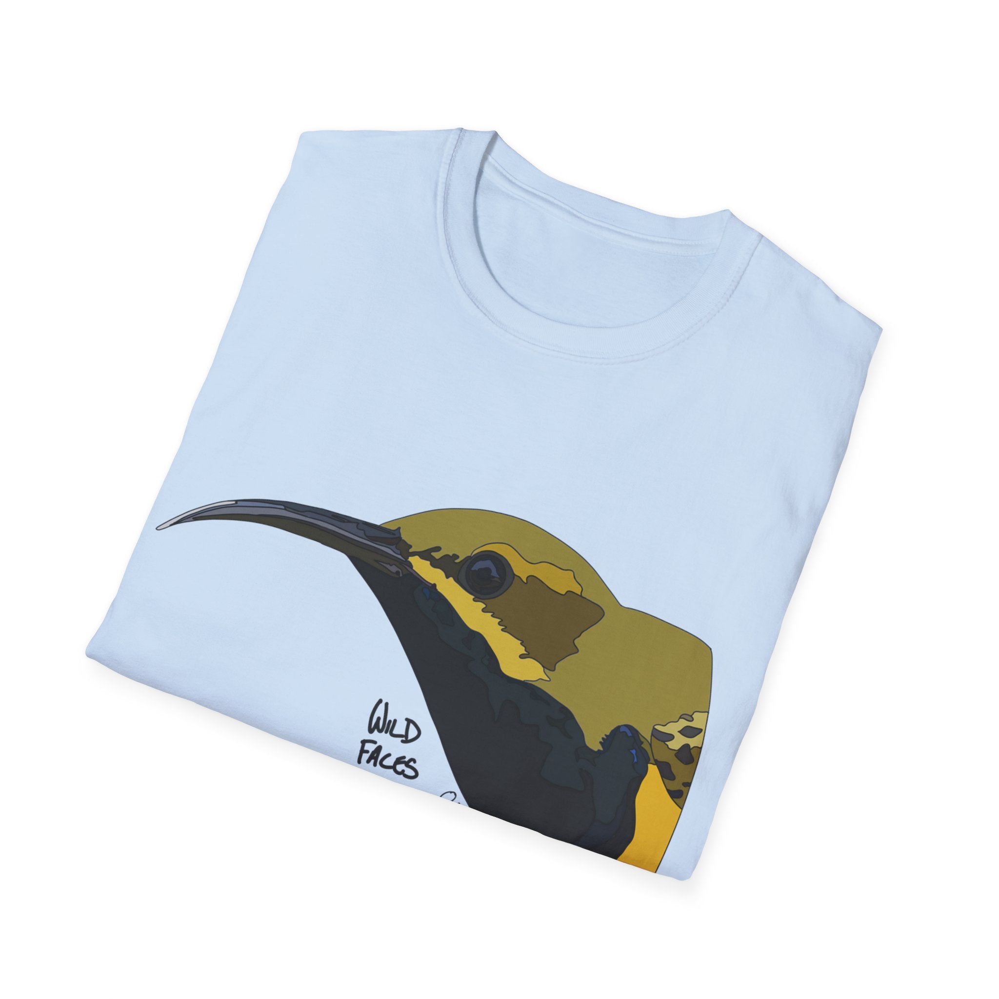 Olive-backed Sunbird - Unisex Softstyle T-Shirt Printify