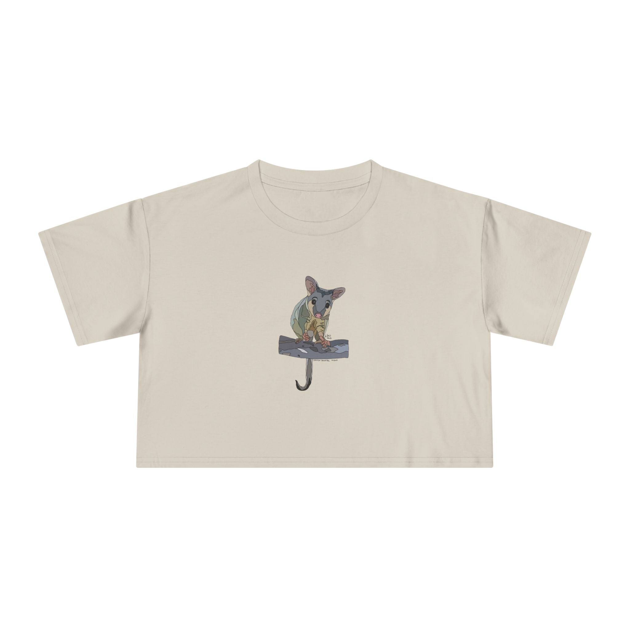 Common Brushtail Possum - Women's Crop Tee