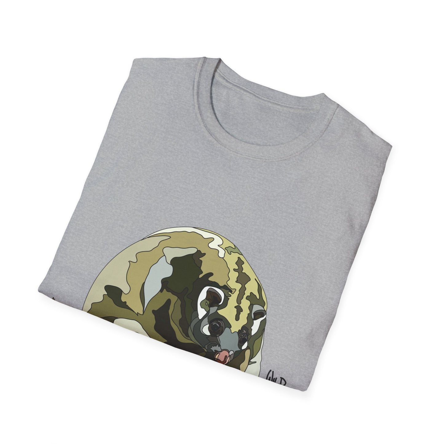 Green Ringtail Possum - Unisex Softstyle T-Shirt