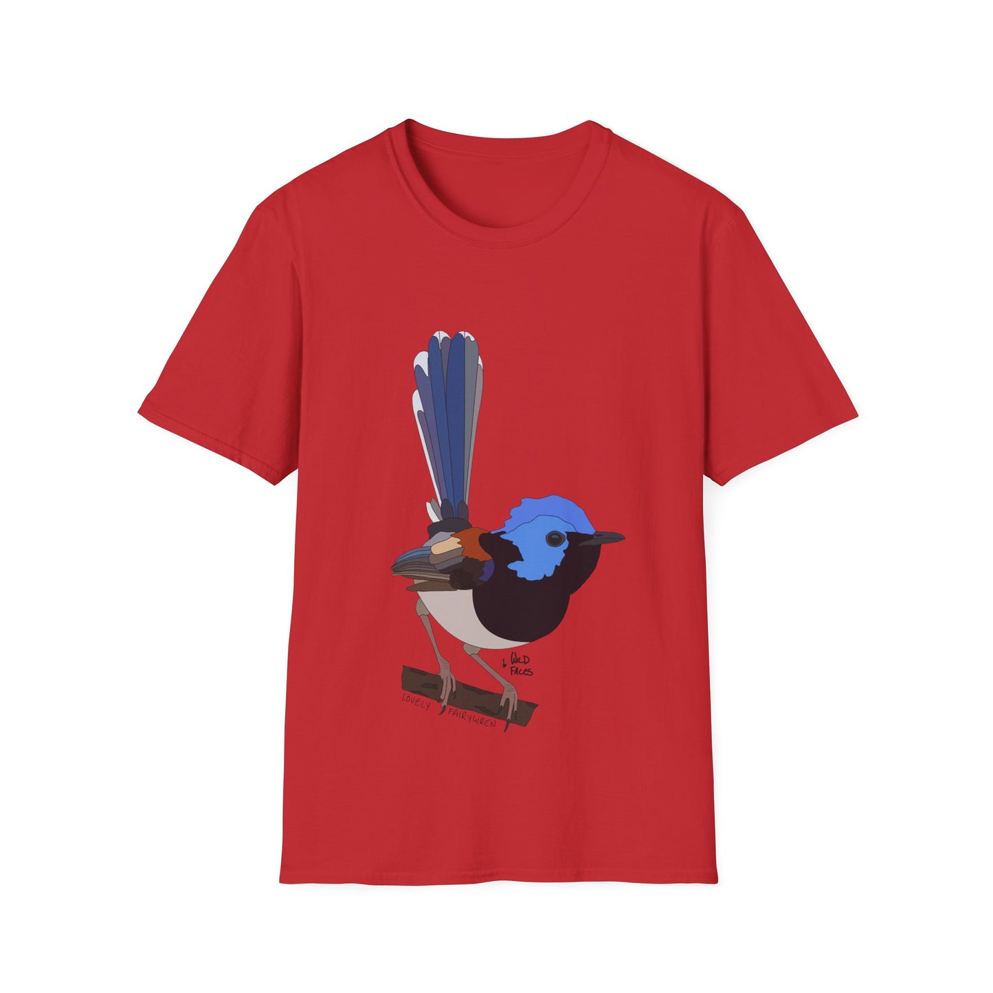 Lovely Fairy-wren - Unisex Softstyle T-Shirt