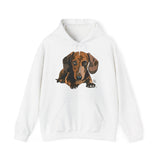 Dachshund (body) | Unisex Heavy Blend™ Hooded Sweatshirt