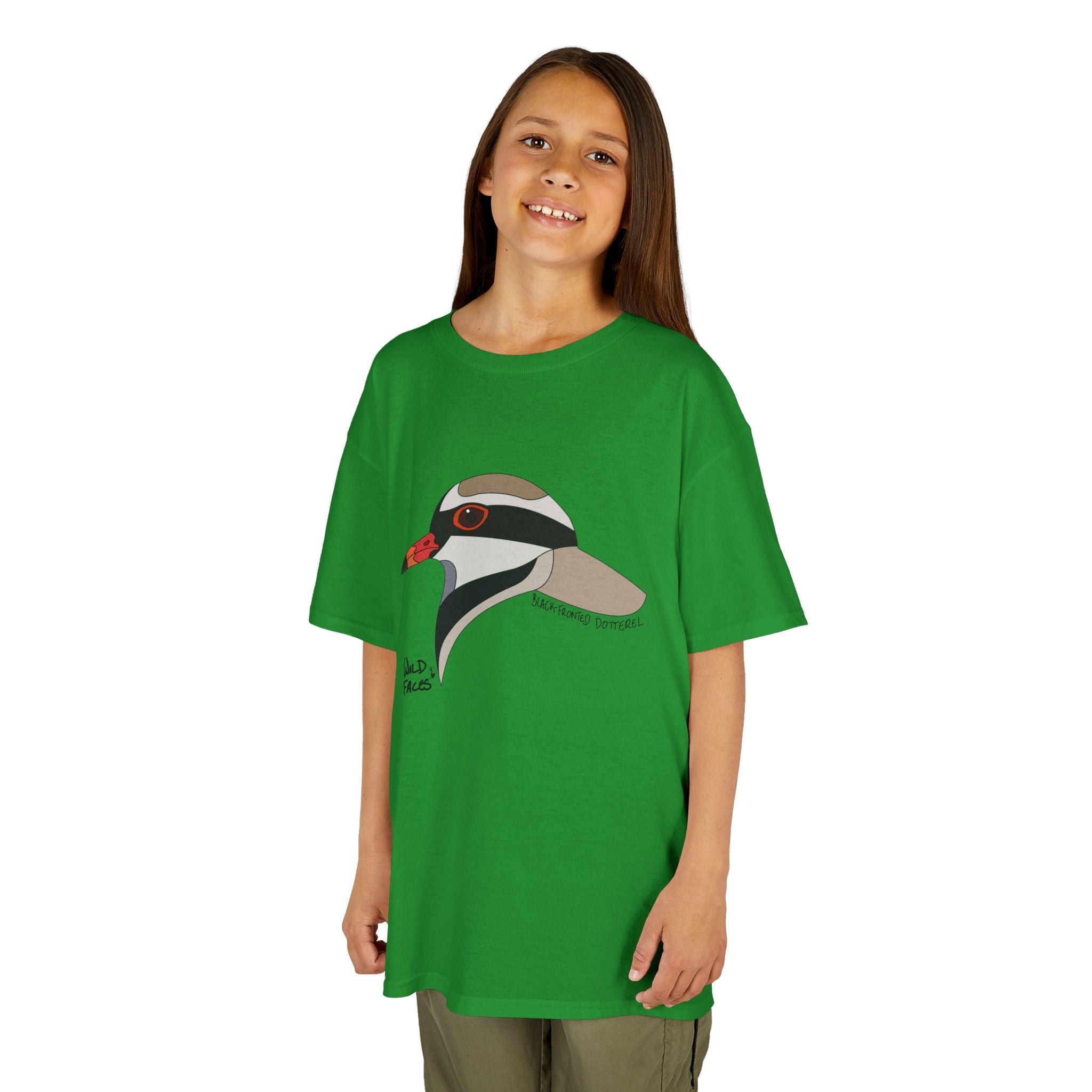 Black-fronted Dotterel | Kids Heavy Cotton™ Tee Printify