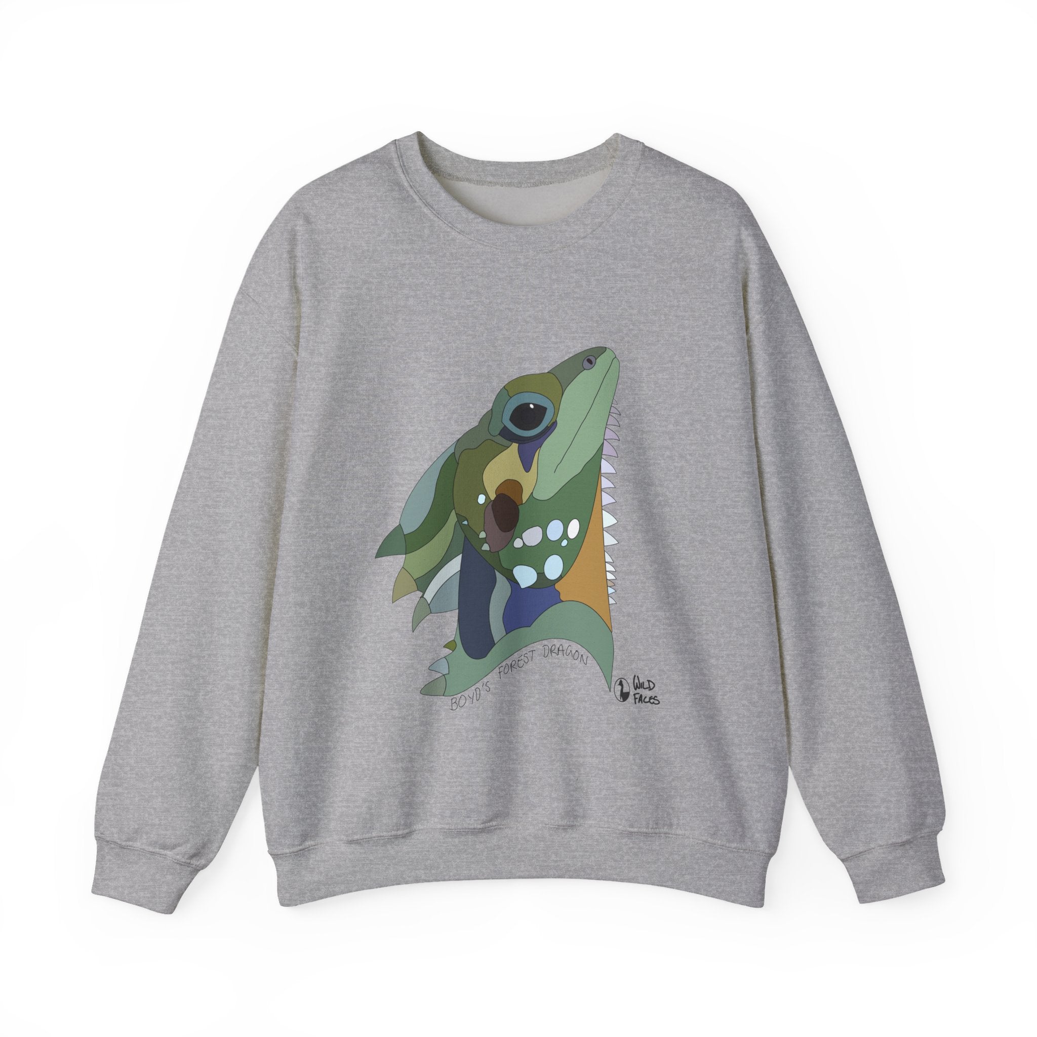 Boyd's Forest Dragon Sweatshirt | Unisex Heavy Blend™ Crewneck