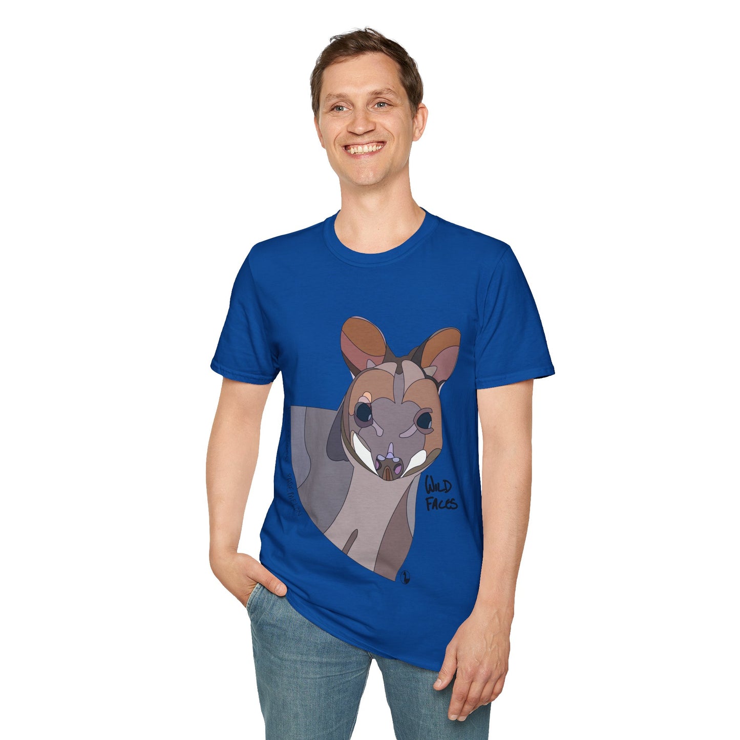 Red-legged Pademelon - Unisex Softstyle T-Shirt