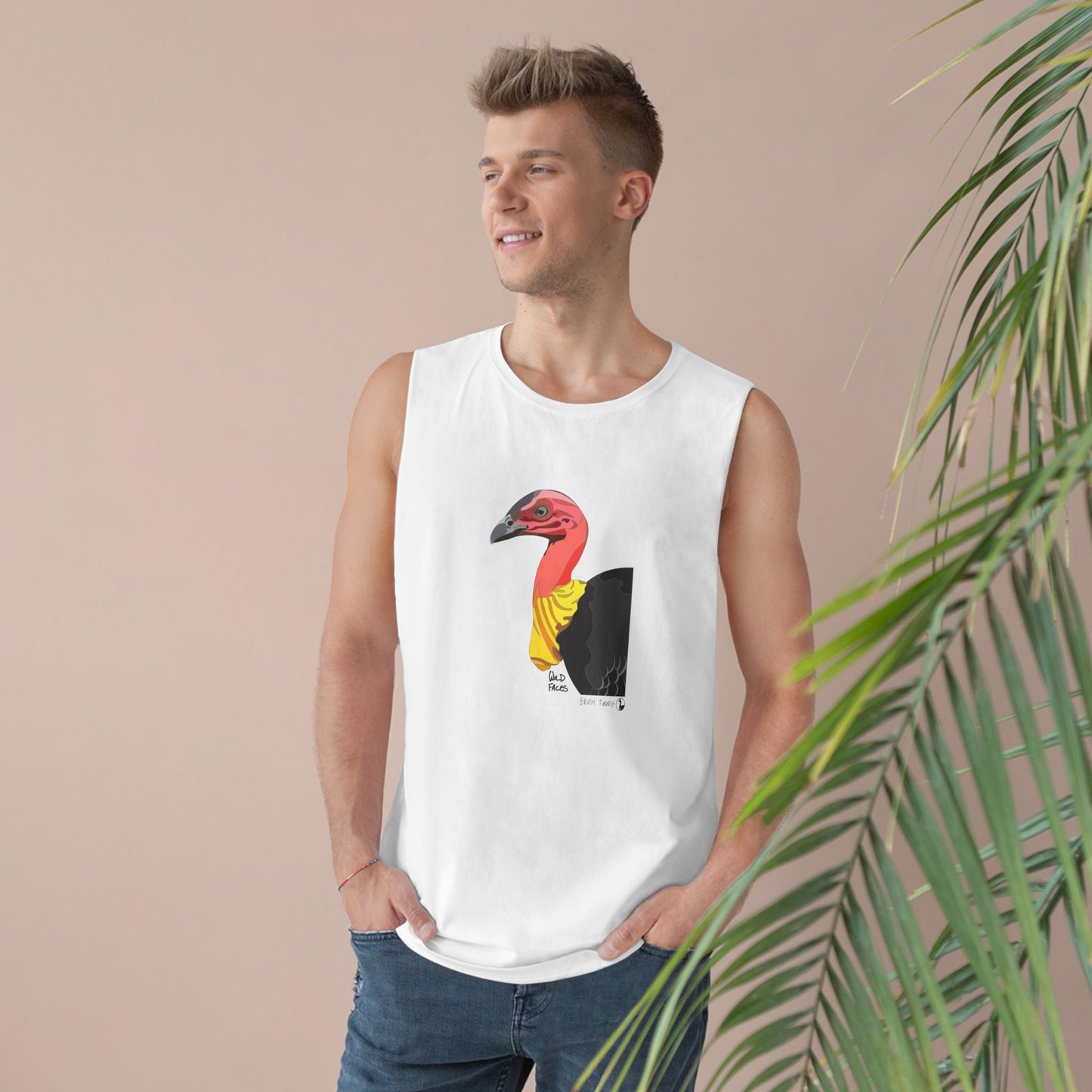 Australian Brushturkey - Unisex Barnard Tank