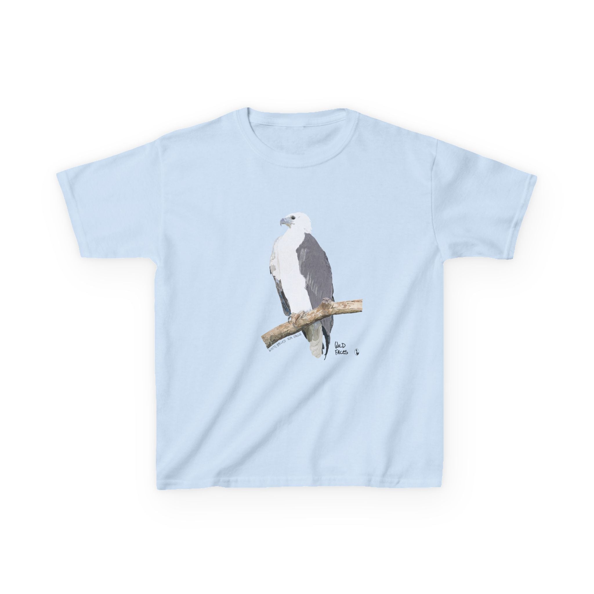 White-bellied Sea Eagle | Kids Heavy Cotton™ Tee Printify