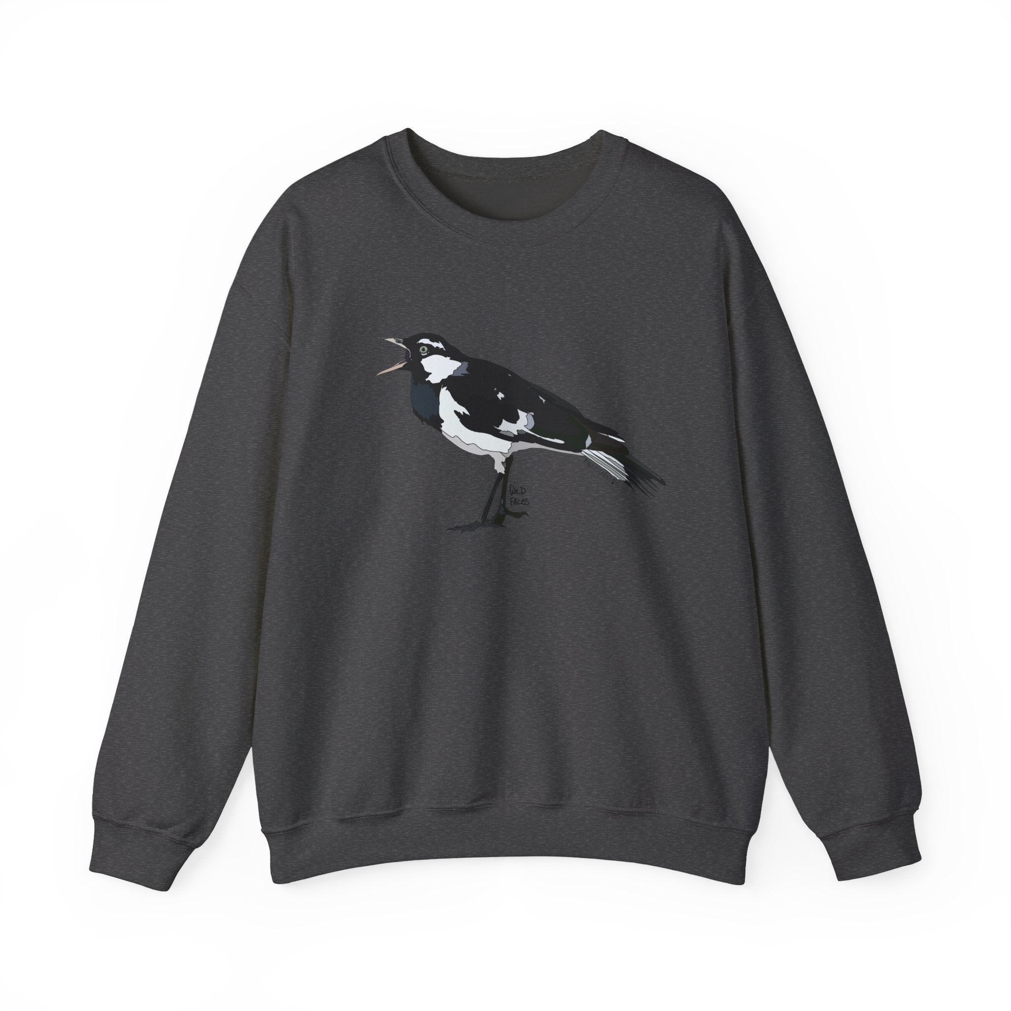 Magpie-Lark | Unisex Heavy Blend™ Crewneck