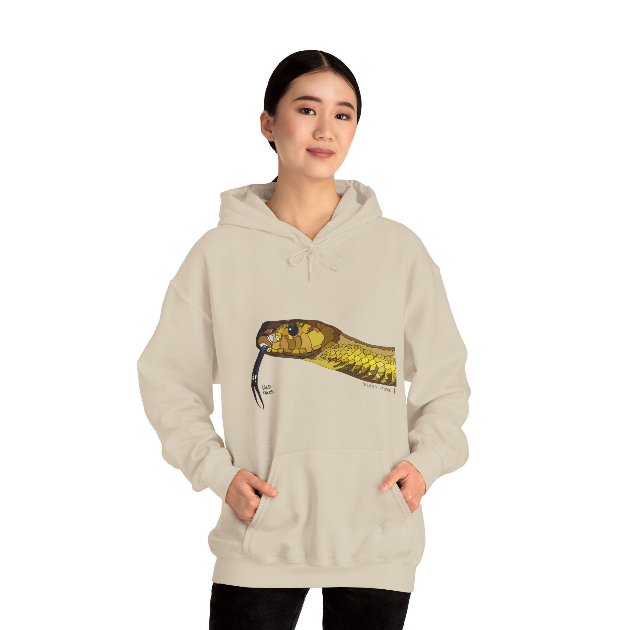 Inland Taipan | Unisex Heavy Blend™ Hooded Sweatshirt Printify