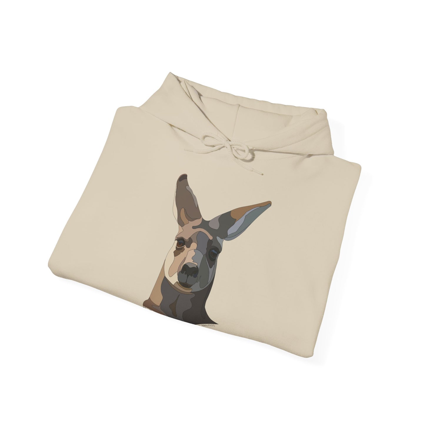 Eastern Grey Kangaroo | Unisex Heavy Blend™ Hooded Sweatshirt