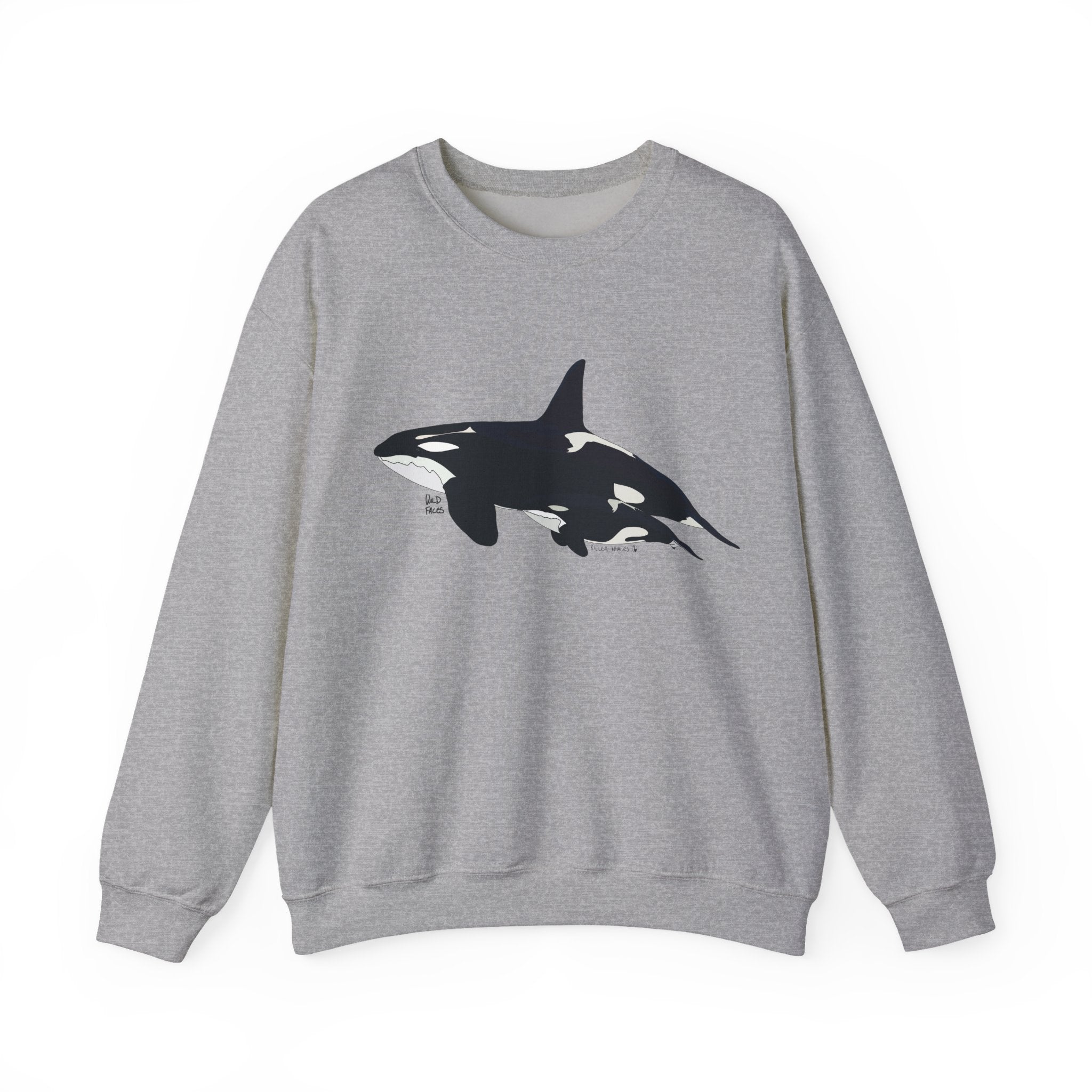 Killer Whales Sweatshirt | Unisex Heavy Blend™ Crewneck
