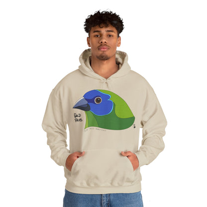 Blue-faced Parrotfinch | Unisex Heavy Blend™ Hooded Sweatshirt