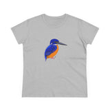 Azure Kingfisher - Women's Midweight Cotton Tee