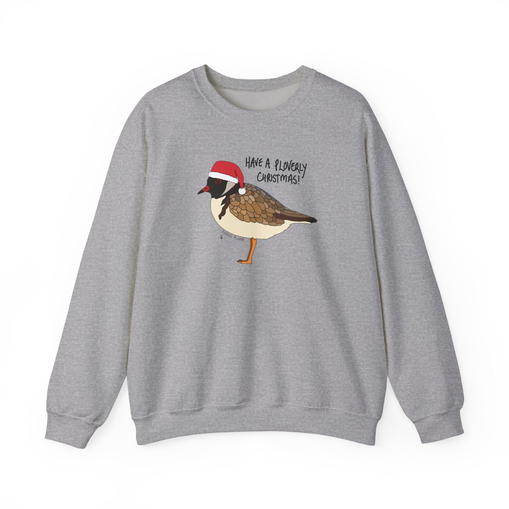 Christmas Hooded Plover Sweatshirt | Unisex Heavy Blend™ Crewneck