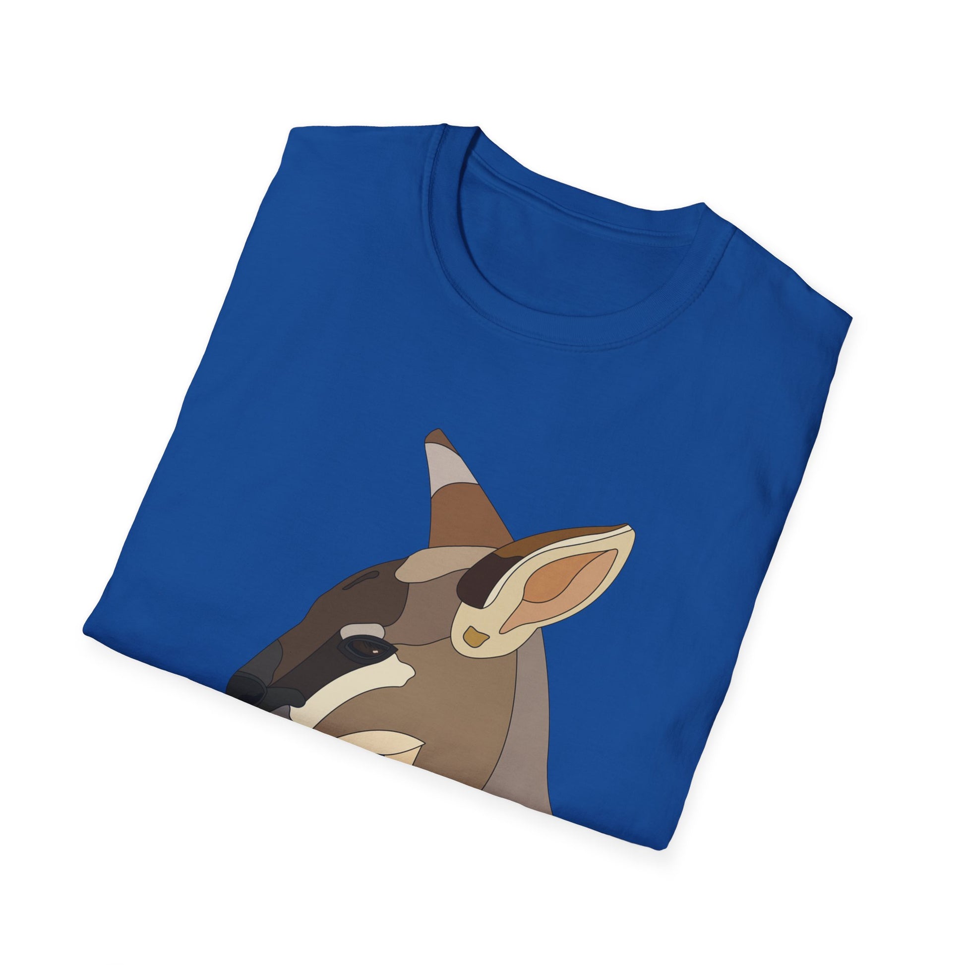 Whiptail Wallaby - Unisex Softstyle T-Shirt Printify