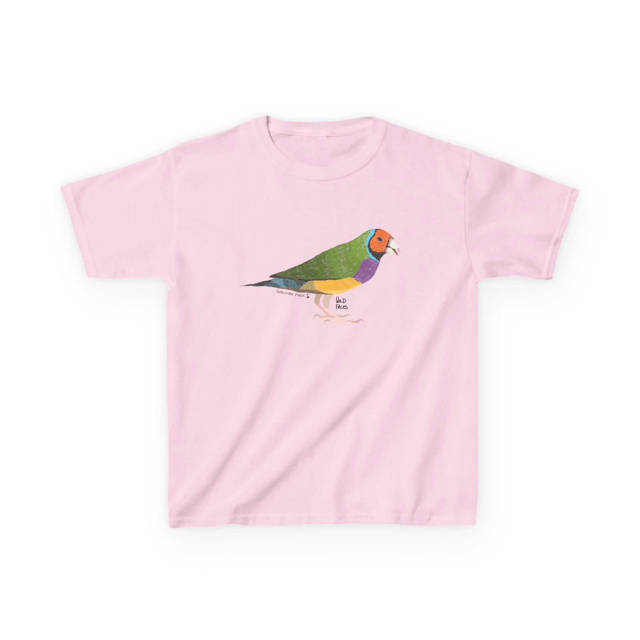 Gouldian Finch | Kids Heavy Cotton™ Tee