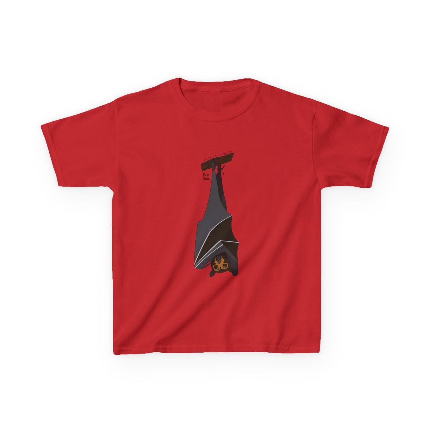 Spectacled Flying Fox | Kids Heavy Cotton™ Tee