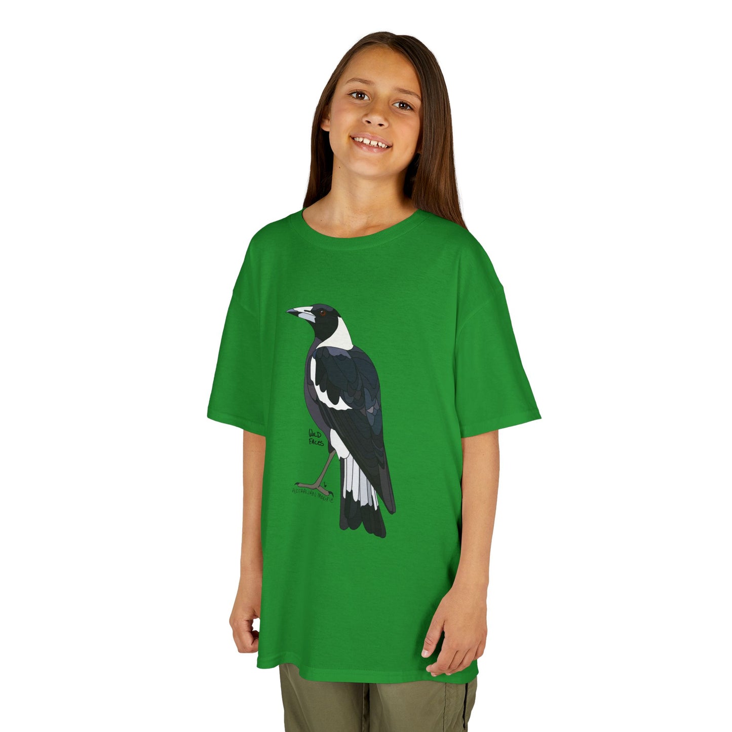 Australian Magpie | Kids Heavy Cotton™ Tee