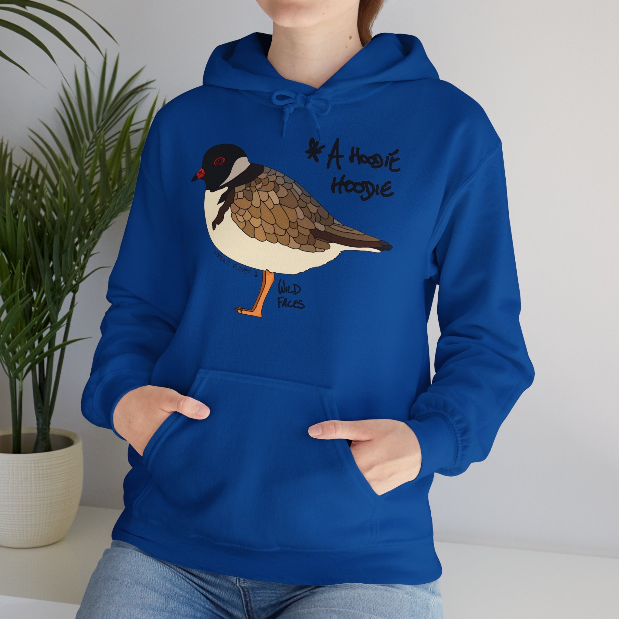 "A Hoodie Hoodie" | Hooded Plover | Unisex Heavy Blend™ Hooded Sweatshirt Printify