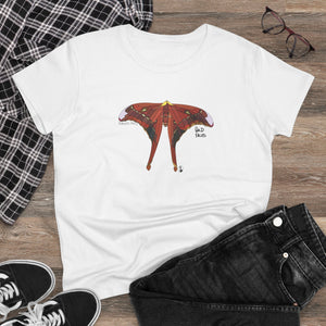 Hercules Moth - Women's Midweight Cotton Tee Printify