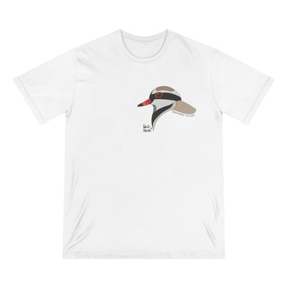 Black-fronted Dotterel (Small design)| Organic Staple T-shirt