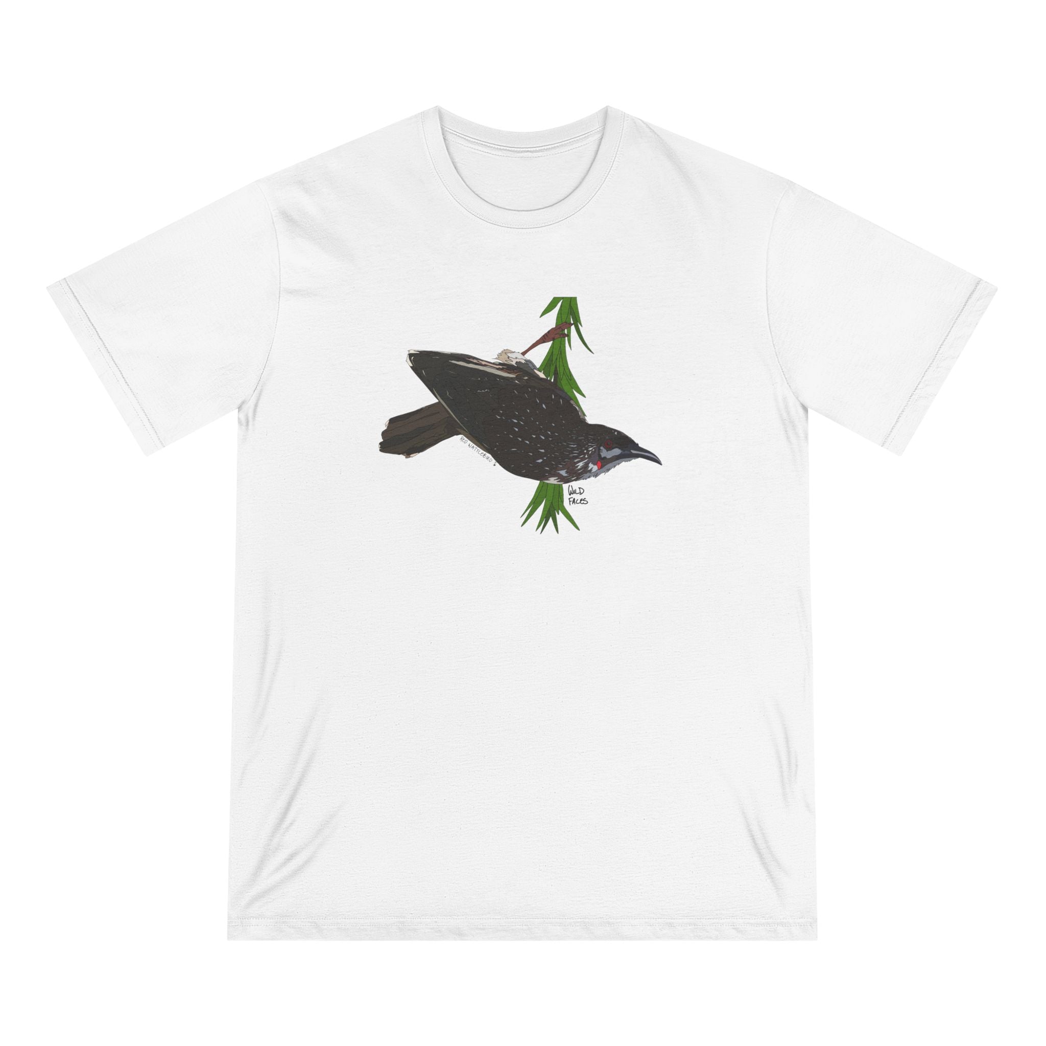 Red Wattlebird | Organic Staple T-shirt