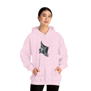 Reef Manta Ray | Unisex Heavy Blend™ Hooded Sweatshirt Printify