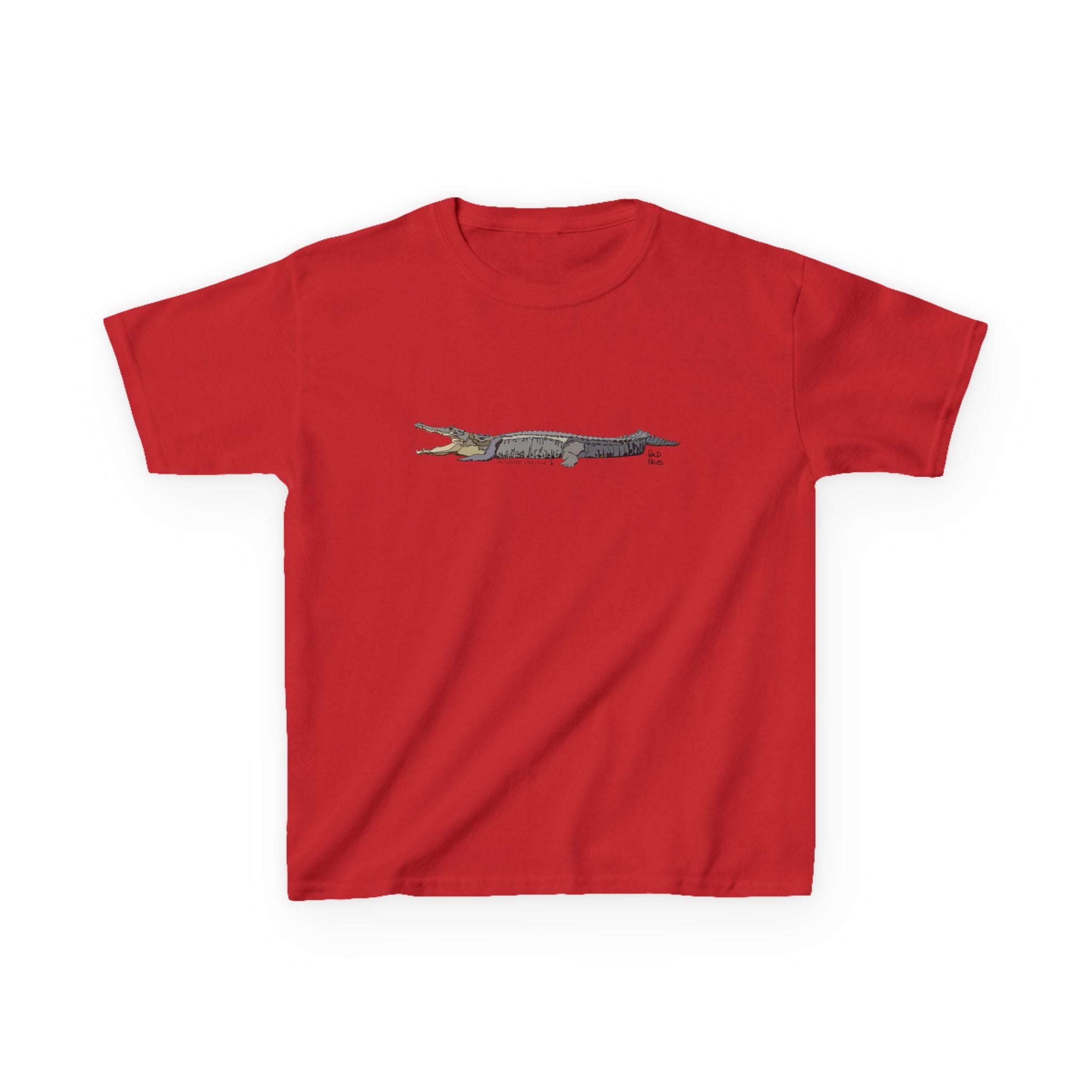 Saltwater Crocodile | Kids Heavy Cotton™ Tee Printify