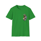 Frilled-neck Lizard - Small design - Unisex Softstyle T-Shirt Printify