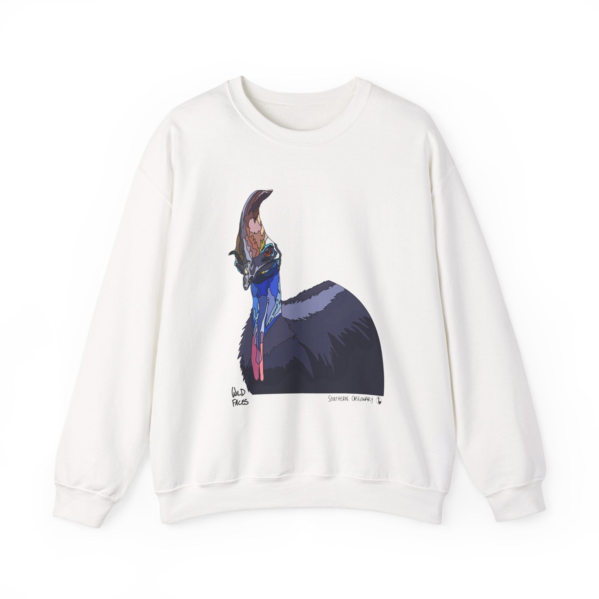 Southern Cassowary Sweatshirt | Unisex Heavy Blend™ Crewneck Printify