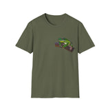 White-lipped Tree Frog - Small design - Unisex Softstyle T-Shirt