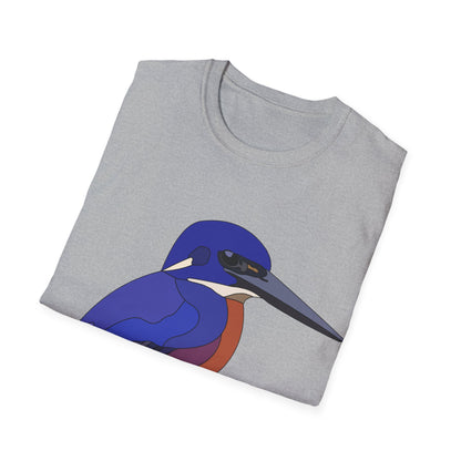 Azure Kingfisher - Unisex Softstyle T-Shirt