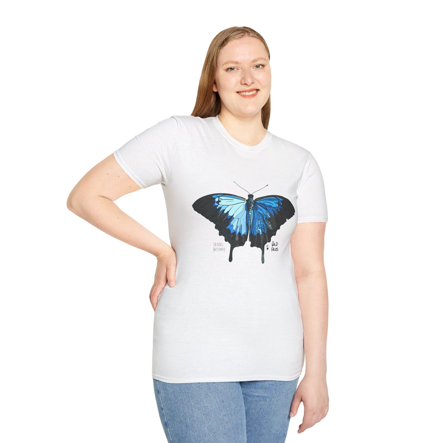 Ulysses Butterfly - Unisex Softstyle T-Shirt Printify