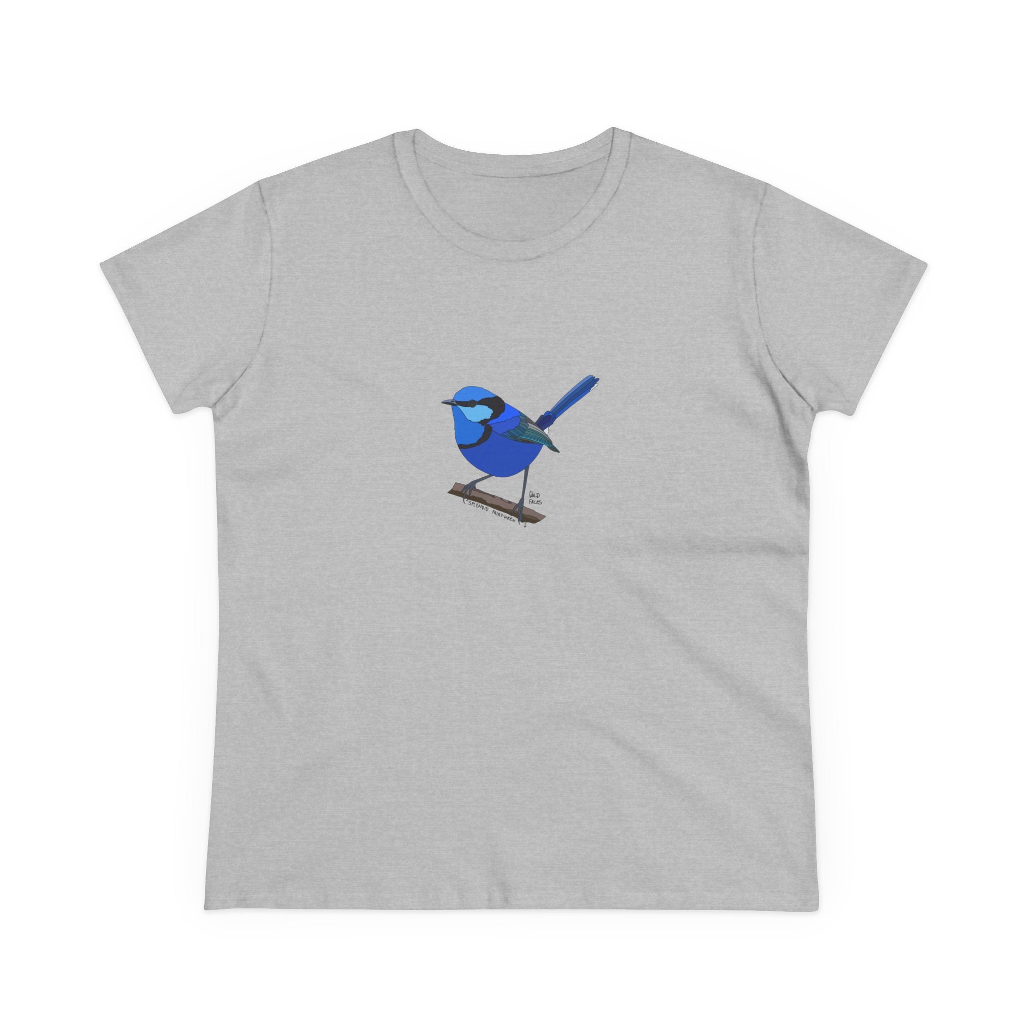 Splendid Fairy-wren - Women's Midweight Cotton Tee
