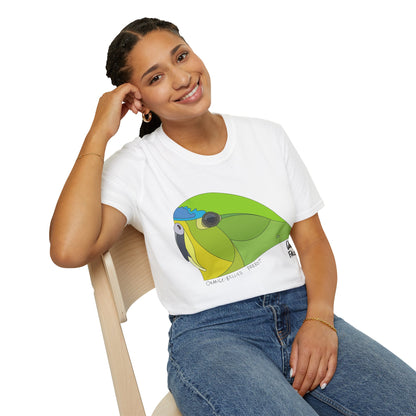 Orange-bellied Parrot - Unisex Softstyle T-Shirt