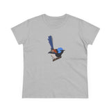 Lovely Fairywren - Women's Midweight Cotton Tee