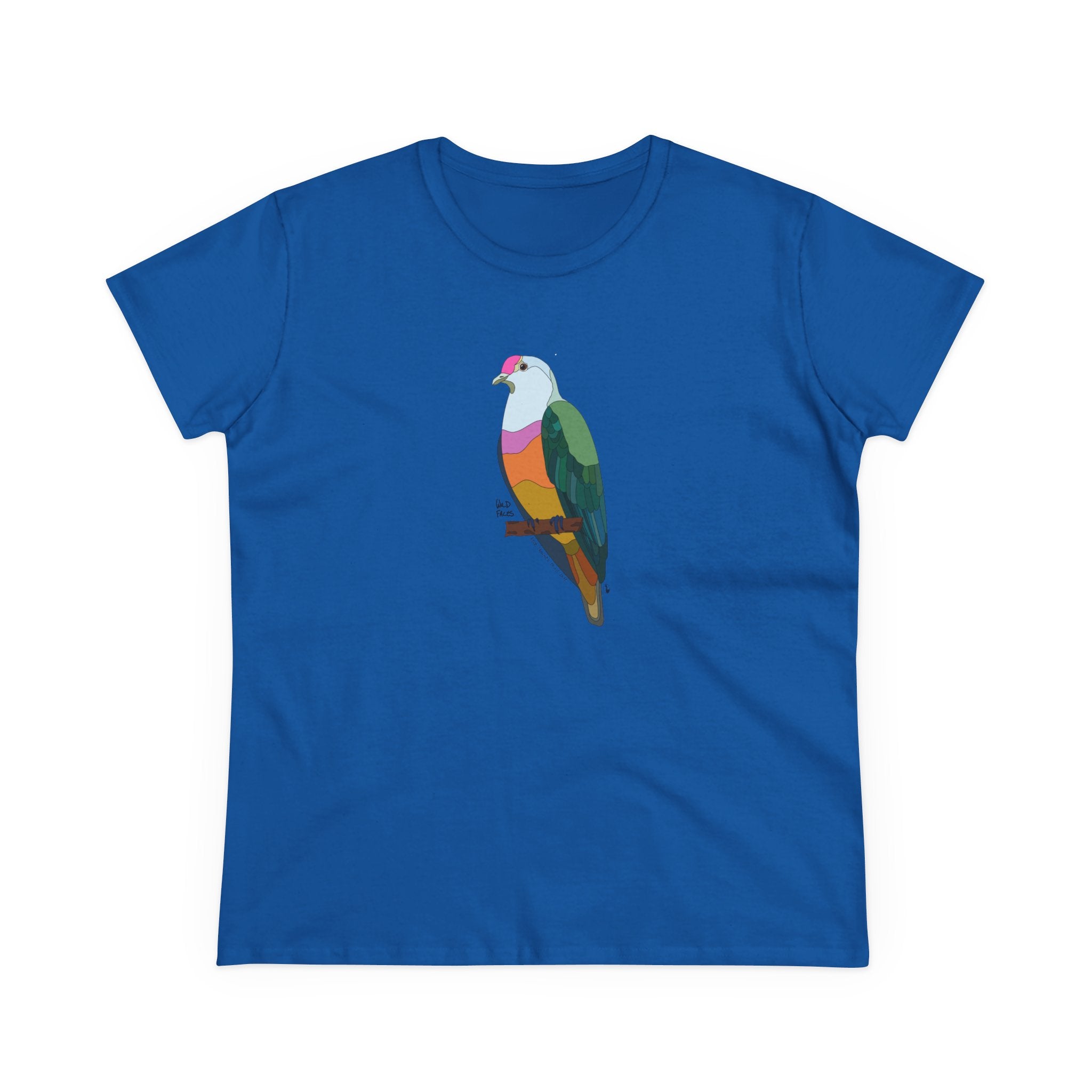 Rose-crowned Fruit Dove - Women's Midweight Cotton Tee