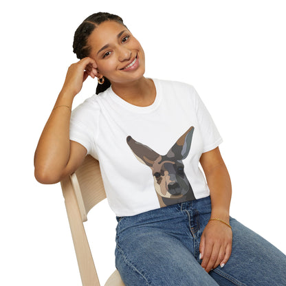 Eastern Grey Kangaroo - Unisex Softstyle T-Shirt Printify