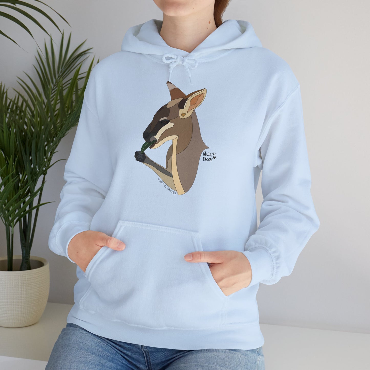 Whiptail Wallaby | Unisex Heavy Blend™ Hooded Sweatshirt