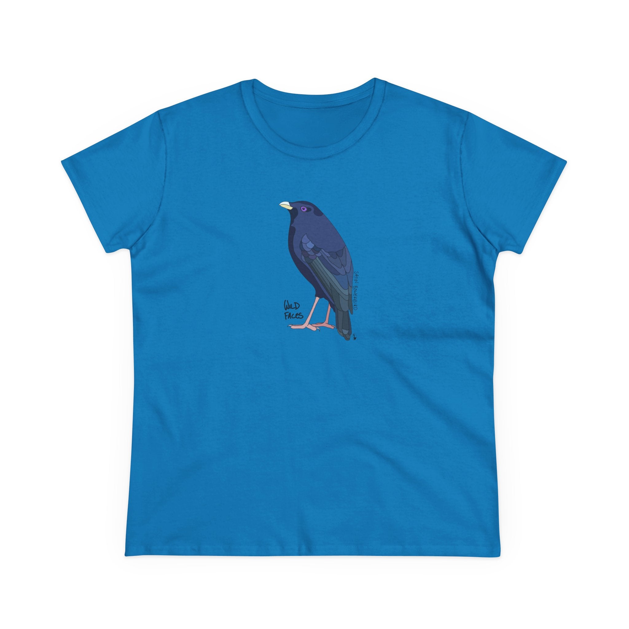 Satin Bowerbird - Women's Midweight Cotton Tee