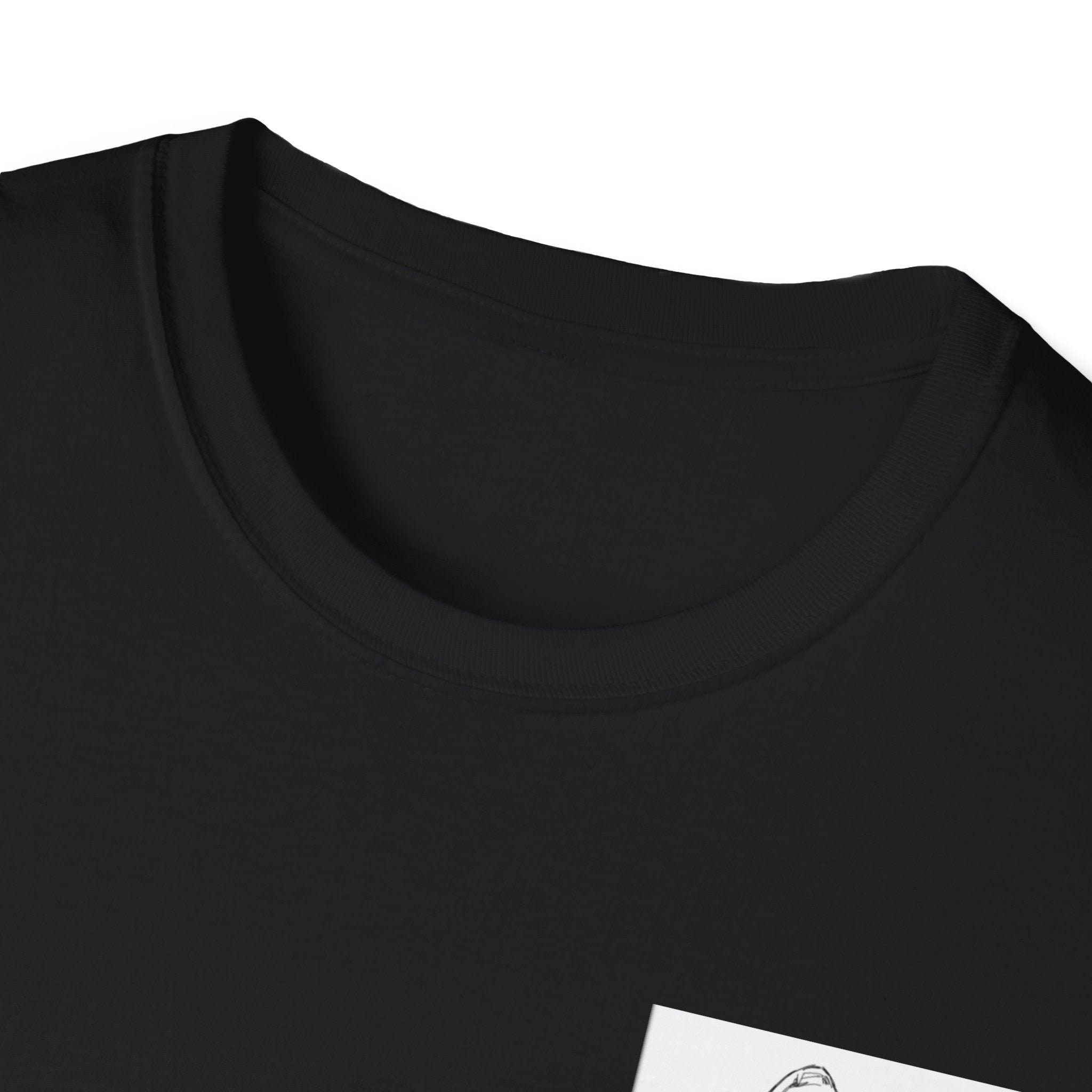 Southern Cassowary (sketch) - Unisex Softstyle T-Shirt Printify