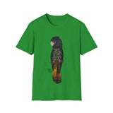 Red-tailed Black Cockatoo - Unisex Softstyle T-Shirt