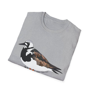 Ruddy Turnstone- large design - Unisex Softstyle T-Shirt Printify
